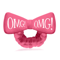Double Dare OMG! Hair Band Hot Pink - Double Dare бант-повязка для фиксации волос в цвете "Ярко-розовый"