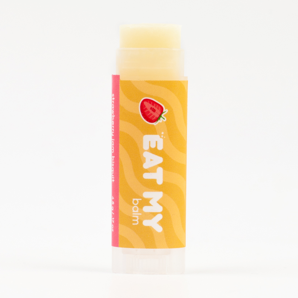 Eat My balm strawberry jam bisquit - купить в Москве и регионах 💋 Продажа  Eat My бальзам для губ 