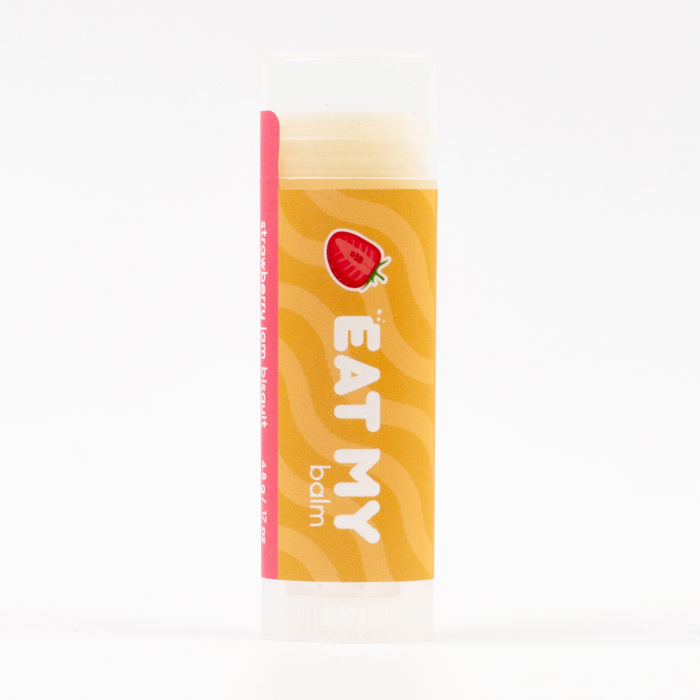 Eat My balm strawberry jam bisquit - купить в Москве и регионах 💋 Продажа  Eat My бальзам для губ 